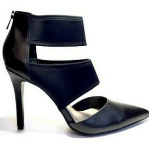 JESS SIMPSON Leather Strappy Pumps